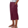 thumbnail image 1 of Summer Savings Clearance 2023! TAGOLD Womens Summer Pants, Fashion Womens Casual Elastic Loose Pants Straight Wide Leg Trousers Pants, 1 of 5