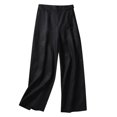 thumbnail image 1 of pbnbp Capri Pants for Women Casual Solid Basic Cotton Linen Stretch High Waisted with Pockets Capris, 1 of 2