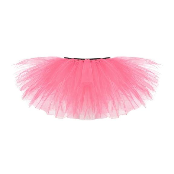 pbnbp Tulle Tutus for Women Teens Ballet Dance Skirts Classic Pleated Mesh 5 Layers