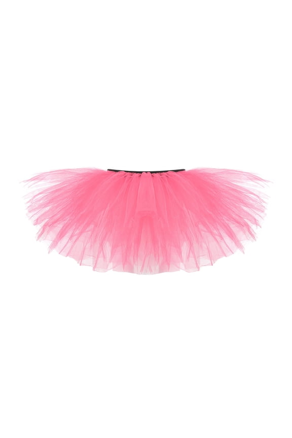 Tulle Tutus for Women Teens Ballet Dance Skirts Classic Pleated Mesh 5 Layers