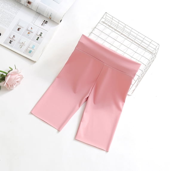 Summer Savings Clearance 2024 AXXD Athletic Shorts for Girls Spring Summer Shorts High-Waisted Outside Wear Tight Yoga Bottoming Pants 4-9 Years