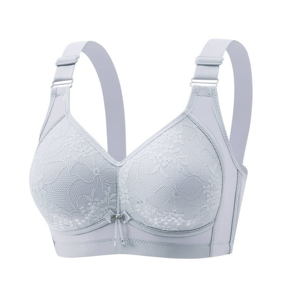 Summer Savings Clearance 2024 My Items sleep bras for women Fashion Comfortable Breastplate Lace Breathable Bra Underwear No Rims