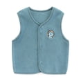 thumbnail image 1 of Summer Savings Clearance 2024! TAGOLD Kids Coats, Toddler Baby Boys Girls Solid Color Plush Cute Winter Casual Keep Warm Singlet Coat Singlet, 1 of 2