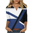 Summer Savings Clearance 2024! TAGOLD Summer Tops Tshirt Blouse for