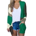 thumbnail image 1 of Summer Savings Clearance 2024! TAGOLD Womens Cardigans,Women's Long Sleeve Fashion Casual Comfortable Pockets Printing Cardigan Top Blouse, 1 of 5