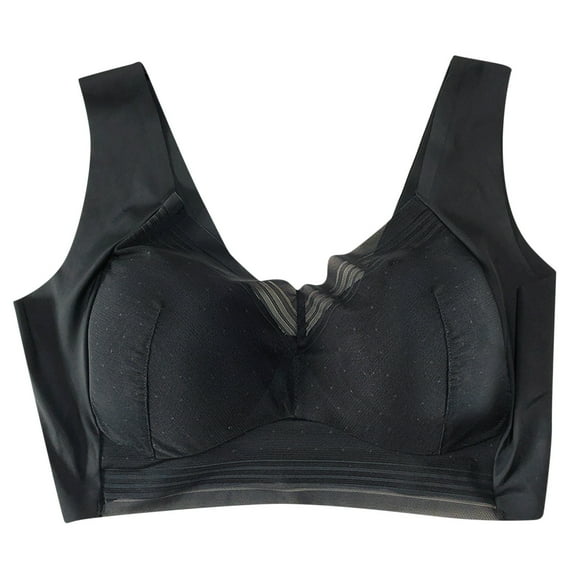 Summer Savings Clearance 2024! TAGOLD Womens Summer Plus Size Bra,Women's Underwear Without Steel Rings No Creases Beautiful Bra Iarge Chest Bra