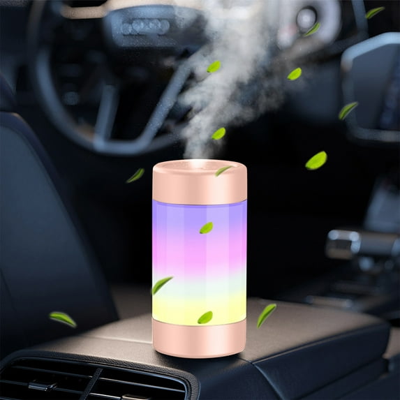 TUOBARR Colorful Humidifier USB Colorful Cool Mist Humidifier With Timer 300ml Aromatherapy Humidifier Bedroom Office Aromatherapy Night Light