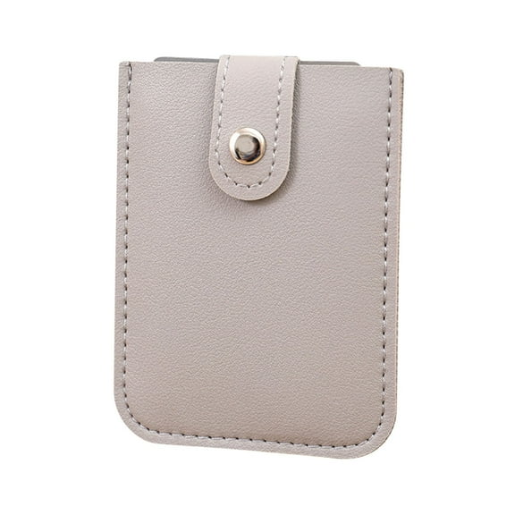 TUOBARR Concealed Pull Card Bag Storage Multi-card Slot With Snap Button Pull-out Business Card Holder Storage Card Holder