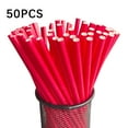 thumbnail image 1 of TUOBARR Disposable Paper Straw Beverage Party Dessert Cake Decoration(50pc), 1 of 2