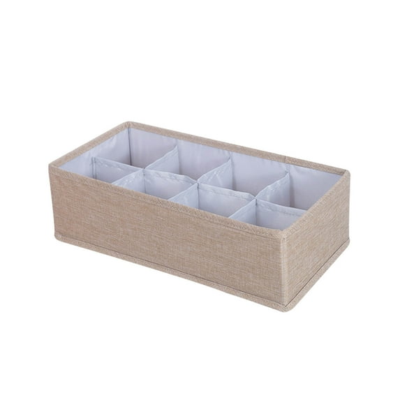 TUOBARR Drawer Underwear Storage Box Dormitory Folding Underwear Sorting Box Wardrobe Storage Cloth Art Sub-packing Box