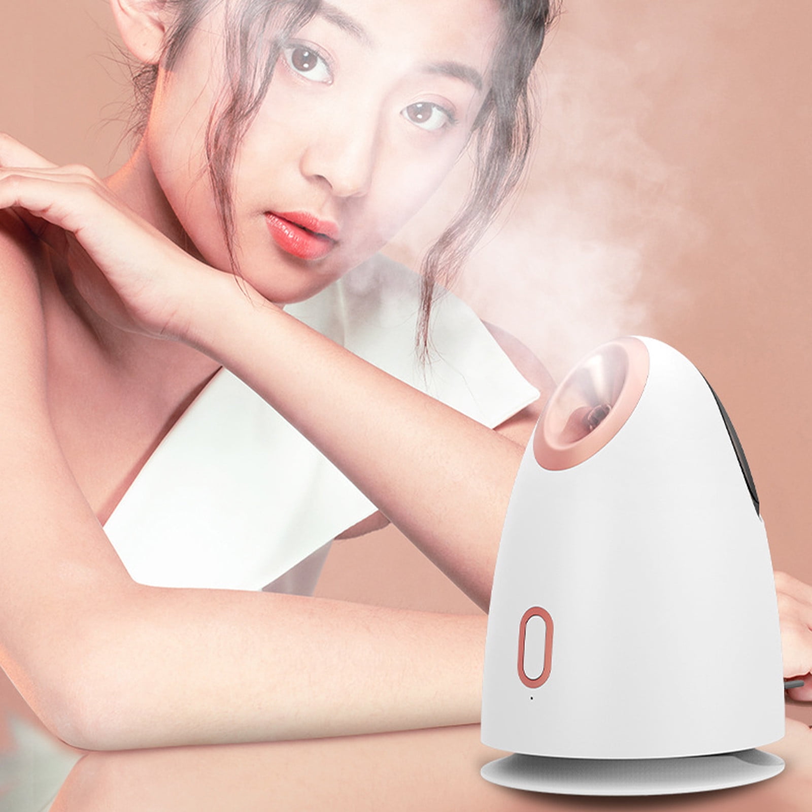 TUOBARR Facial Ionic Hot Mist Face Home SPA Face Humidifier Atomizer For Women Men Moisturizing Pores Spa