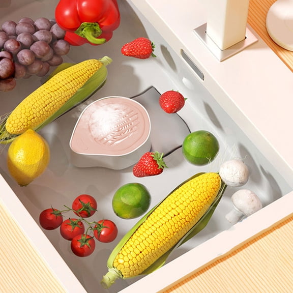 TUOBARR Fruit Vegetable Wash Machine, Smart Home Gadgets That Deeply Clean Fresh Produce, & Easy-to-Clean Fruit & Veggies Washer, USB-Rechargeable Home Gad
