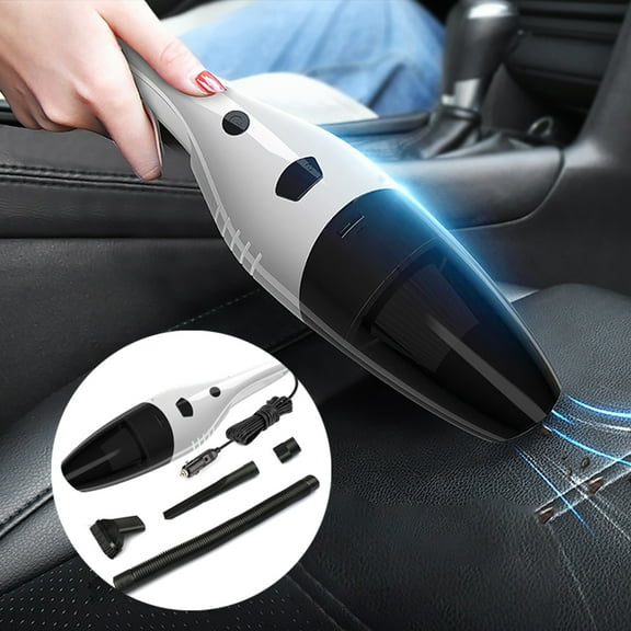 TUOBARR Handheld Vacuum With Washable Filter, 120W High Power, Quick Cleaning For Car