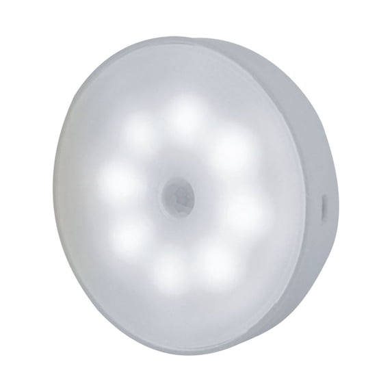 TUOBARR Intelligent Human Body Infrared Induction Night Light Wireless LED Rechargeable Magnetic Bedside Bedroom Table Lamp