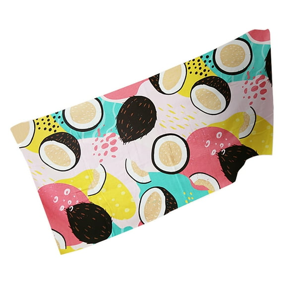 TUOBARR Microfiber Beach Towel Super Lightweight Colorful Bath Towel Sandproof Beach Blanket Multi-Purpose Towel For Travel Swimming Pool