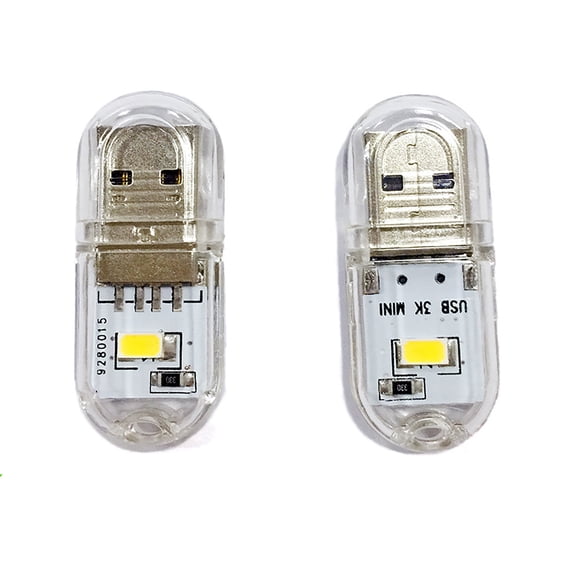 TUOBARR Multi-purpose U Disk Light,Usb Small Night Light Usb Computer Light Charging Treasure Small Night Light U Disk Light Camping Highlight Portable Light