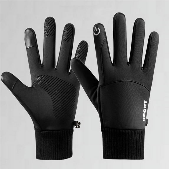 TUOBARR Screen Winter With Velvet Skidproof Climbing Winter Warm Glove