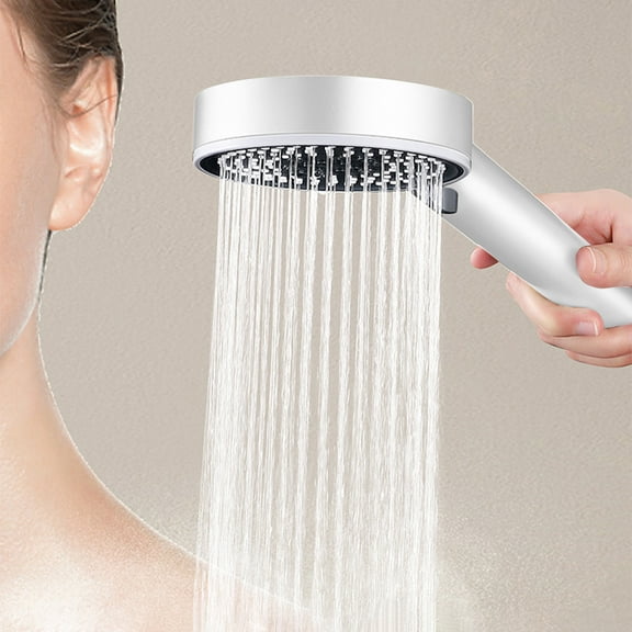 TUOBARR Shower Head - High-Pressure Handheld Showerhead - Hard Water High Pressure 5 Spray Modes Handheld Shower Head For The Elderly