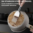thumbnail image 1 of TUOBARR Stainless Steel Refrigerator Deicing Shovel, Pot Bottom Blade, Volute Blade, Thickened Scraper Card, Flat Shovel, Kitchen Cleaning Shovel, 1 of 5