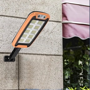 TUOBARR Street, IP65 Outdoor Powered Lights Dusk To wn With Motion Sensor LED Security Flo-od For Parking Lot, Remote Control