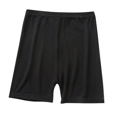 Summer Savings Clearance 2025! Agkizg Toddler Baby Girls Leggings Shorts Elastic Waist Biker Shorts Seamless Compression Shorts for Under Dress, Size 3-4 Years