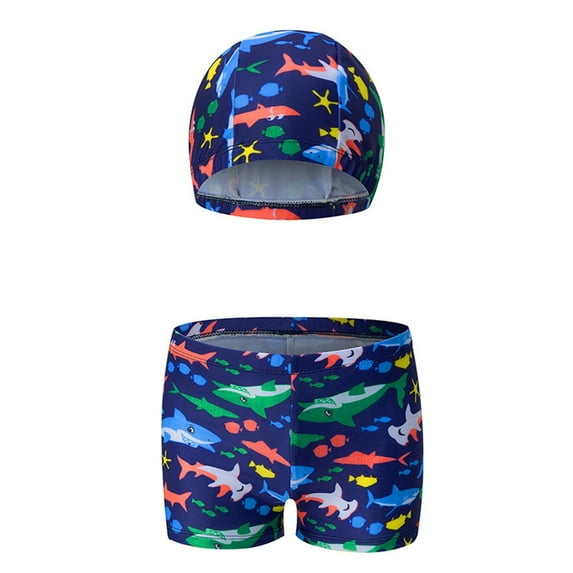 Agkizg Toddler Boys Swimsuits,Swim Trunks for Kids,Children's Swim Trunks Boys' Swim Trunks Swim Caps Flat Corner Medium Size Boys' Swim Shorts