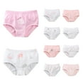 thumbnail image 1 of Bovxnpu Boys Girls Underwear Toddler Panties, Girls Cotton Briefs, Children's Printing Comfortable Girls' Cotton Underwear 8-9 Years, 1 of 3