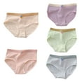 thumbnail image 1 of Bovxnpu Boys Girls Underwear Toddler Panties, Girls Cotton Briefs, Cotton Girls' Breathable Mid Waist Student Full Cotton Crotch Pants 3-5 Years, 1 of 4