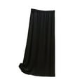 thumbnail image 1 of Bovxnpu Plus Size Skirts For Women, Womens Long Maxi Skirts High Waist A Line Casual Skirts, Ladies Solid Color Fashionable Elastic Waist-line Skirt No Half Skirt XXL, 1 of 3