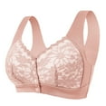 thumbnail image 1 of Bovxnpu Summer Bras for Women, Womens Push Up Everyday Bras, Woman's Embroidery Thin Style Ventilate Large Size Bra Without Steel Rim XXXXL, 1 of 5