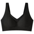 thumbnail image 1 of Bovxnpu Summer Bras for Women, Womens Push Up Everyday Bras, Women Fashion Solid Color Droop-proof Steel Ring-free Seamless Top-up Adjustable Underwear Daily Bra XXXL, 1 of 2