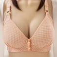 thumbnail image 1 of Bovxnpu Summer Bras for Women, Womens Push Up Everyday Bras, Women's Nursing Bra Maternity Sleeping Underwear Large Size Large Cup No Underwear Women Daily Bra 40, 1 of 3