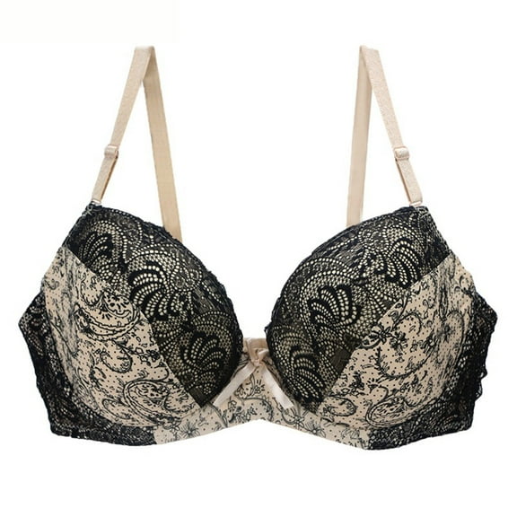 Bovxnpu Summer Bras for Women, Womens Push Up Everyday Bras, Women's Solid Color Maternity Sleeping Underwear WIth Underwear Women Daily Bra 44