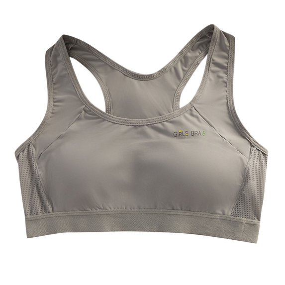 Bovxnpu Summer Girls Underwear, Girls Cotton Training Bras Sports Bra, Girls' Sports Bra Breathable Underwear Thin With Built-in Chest Cushion Underwear 14-18 Years