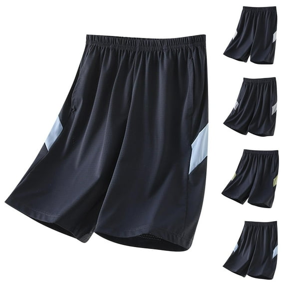 Bovxnpu Toddler Boys Girls Shorts, Boys Casual Shorts Athletic Shorts, Children's Solid Color Mesh Breathable Thin Five Quarter Pants Loose Pants 3 Years