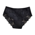 thumbnail image 1 of Bovxnpu Womens Underwear Plus Size Panties, Seamless Lace Thongs for Women, Women's High Waist Breathable Thin Thong Lace Seamless Underwear XL, 1 of 5