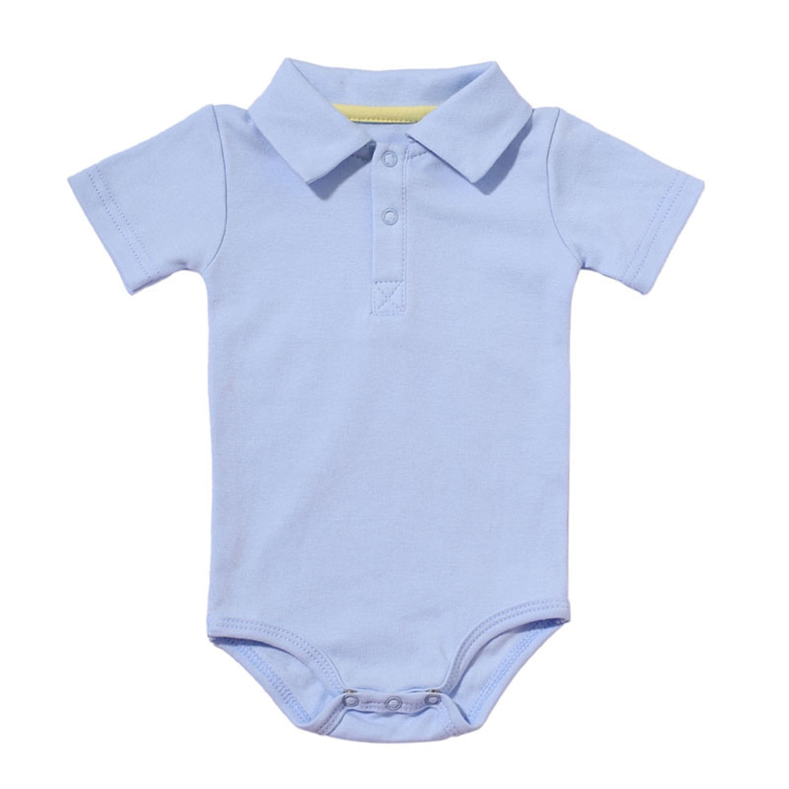New Born Baba Summer Romper Cool Design Blue Color