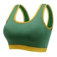 thumbnail image 1 of Summer Savings Clearance 2025! Loopsun Plus Size Bras for Women, Ladies Traceless Comfortable No Steel Ring Breathable Gathering Bra Woman Underwear Green M, 1 of 5