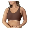 thumbnail image 1 of Loopsun Plus Size Bras for Women, Womens Comfortable Seamless Body Shaping Wireless Large Size Bra Shockproof Seamless Underwear Coffee 3XL, 1 of 5