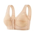 thumbnail image 1 of Loopsun Plus Size Bras for Women, Womens Non Steel Ring Thin Collection Underwear Daily Bra Beige 42/95, 1 of 4