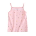 thumbnail image 1 of Loopsun Toddler Girls Summer Tops, Girls Children Summer T-shirt Base Top Round-Neck Camisoles Pink 4-5 Years, 1 of 3