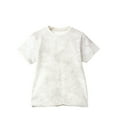 thumbnail image 1 of Loopsun Toddler Girls Summer Tops, Shirts For Kids Short Sleeve T-Shirt Round Neck Top For Girls And Boy T-Shirt Tee Beige 4-5 Years, 1 of 3