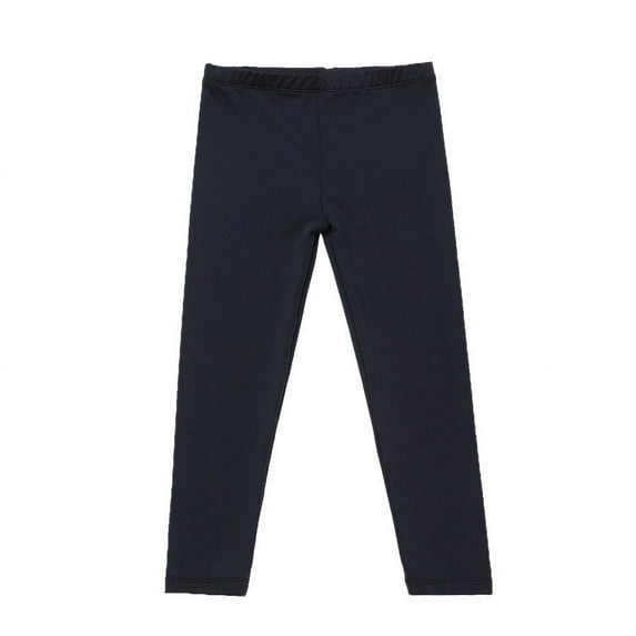 Summer Savings! Loopsun Toddler Leggings, Toddler Kids Comfortable Leggings For Girls Soft and Breathable Pants Navy 3 Years