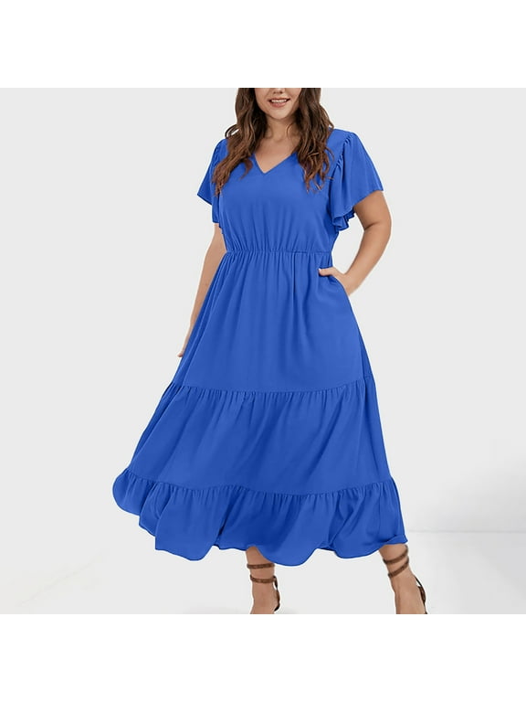 Midi Dress Ladies Sun Dresses 2019 Style Midi Dress Autumn 2019