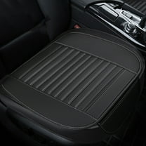 Ruroz Car Seat Cushion, Memory Foam Car Seat Cushion, Relieve Tailbone Pain, Anti-Slip Bottom Car Seat Cushions for Driving, Suitable for Car and Office Chairs (White)