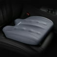 thumbnail image 1 of Ruroz Car Seat Cushion - Memory Foam Car Seat Pad - Sciatica & Lower Back Pain Relief - Car Seat Cushions for Driving - Road Trip Essentials for Drivers(Gray), 1 of 7