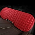 thumbnail image 1 of Ruroz Car Seat Cushion Pad 1.2" Thick Comfort Seat Protector for Car Driver Seat Office Chair Home Use Memory Foam Seat Cushion with Non Slip Bottom, 52" x 20", Red, 1 of 2
