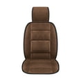 thumbnail image 1 of Ruroz Coffee 1 Pack Front Car Seat Covers Universal Sideless Protectors Vehicle Cover Automotive Cushions for Cars Trucks SUV, 1 of 4