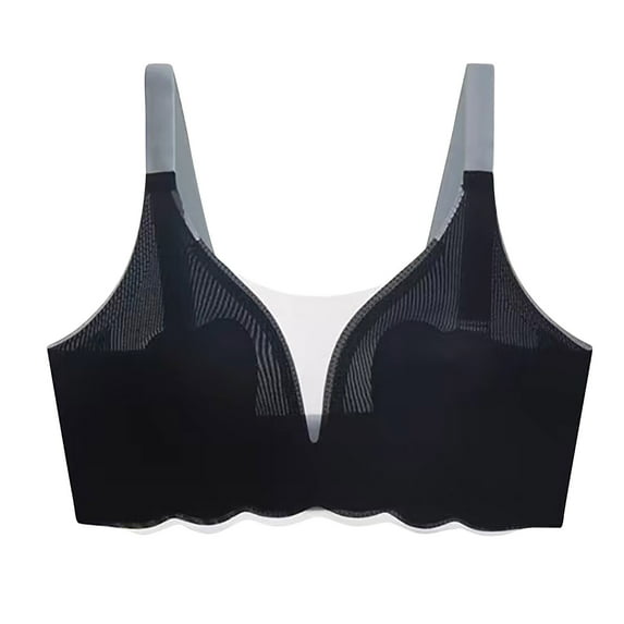 Summer Savings Clearance 2025! TAGOLD Womens Plus Size Bra Clearance,Summer Casual Bras for Womens,Woman's Comfortable Lace Breathable Bra Underwear No Rims