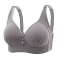 thumbnail image 1 of Summer Savings Clearance 2025! TAGOLD Womens Plus Size Bra Clearance,Summer Casual Bras for Womens,Woman's Embroidered Glossy Comfortable Breathable Bra Underwear No Rims, 1 of 3